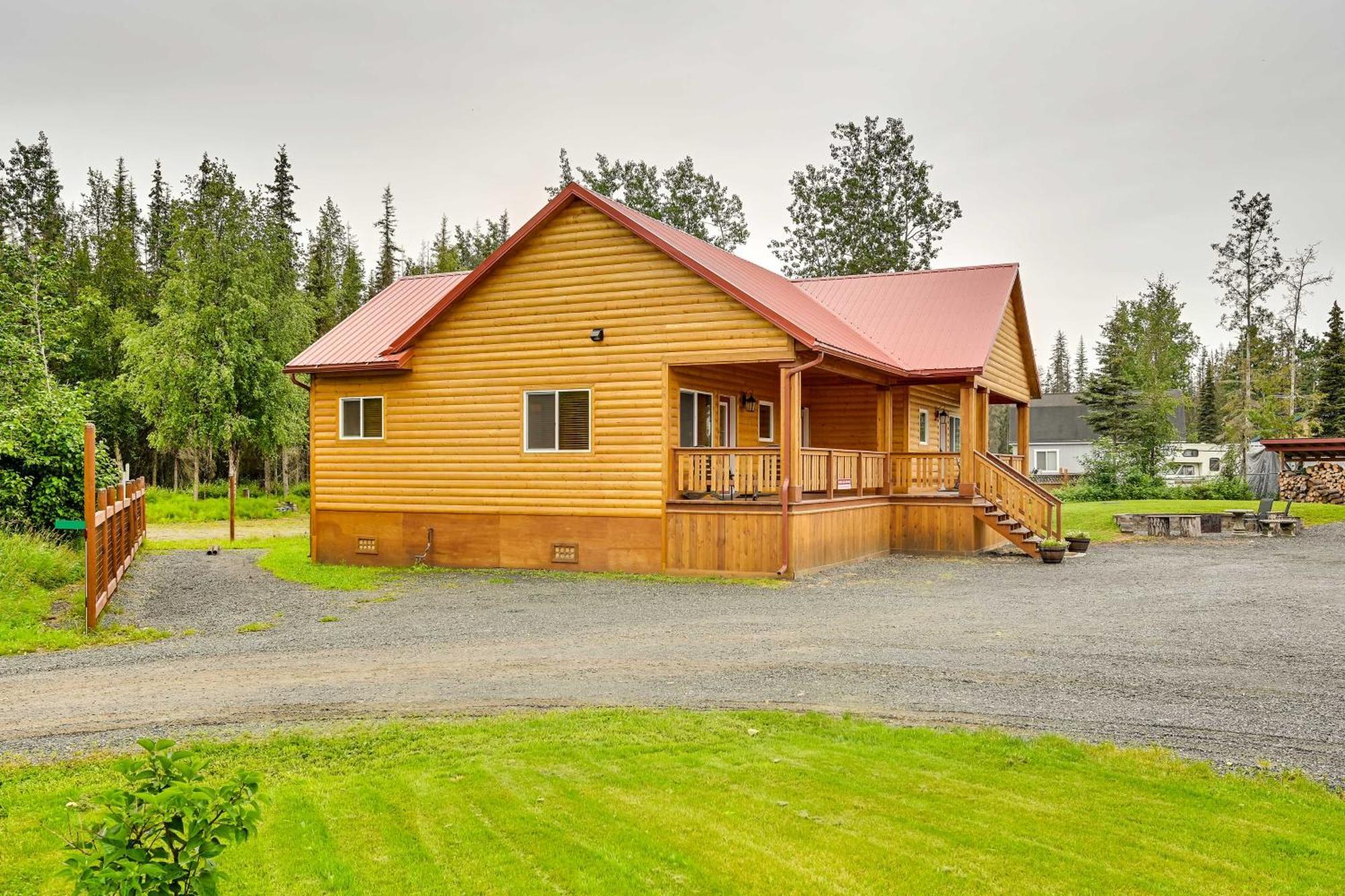 Fishermans Cabin In Soldotna Near Kenai River! Exteriér fotografie