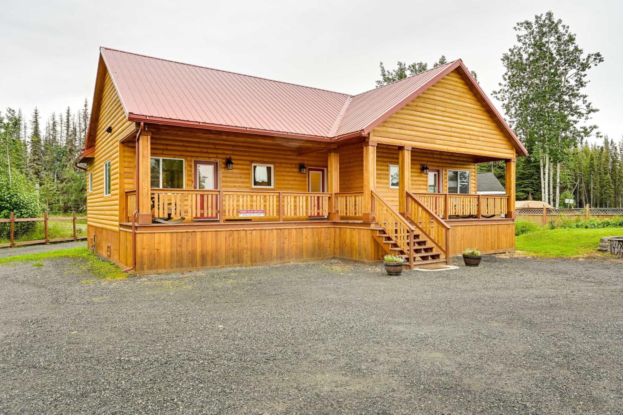 Fishermans Cabin In Soldotna Near Kenai River! Exteriér fotografie