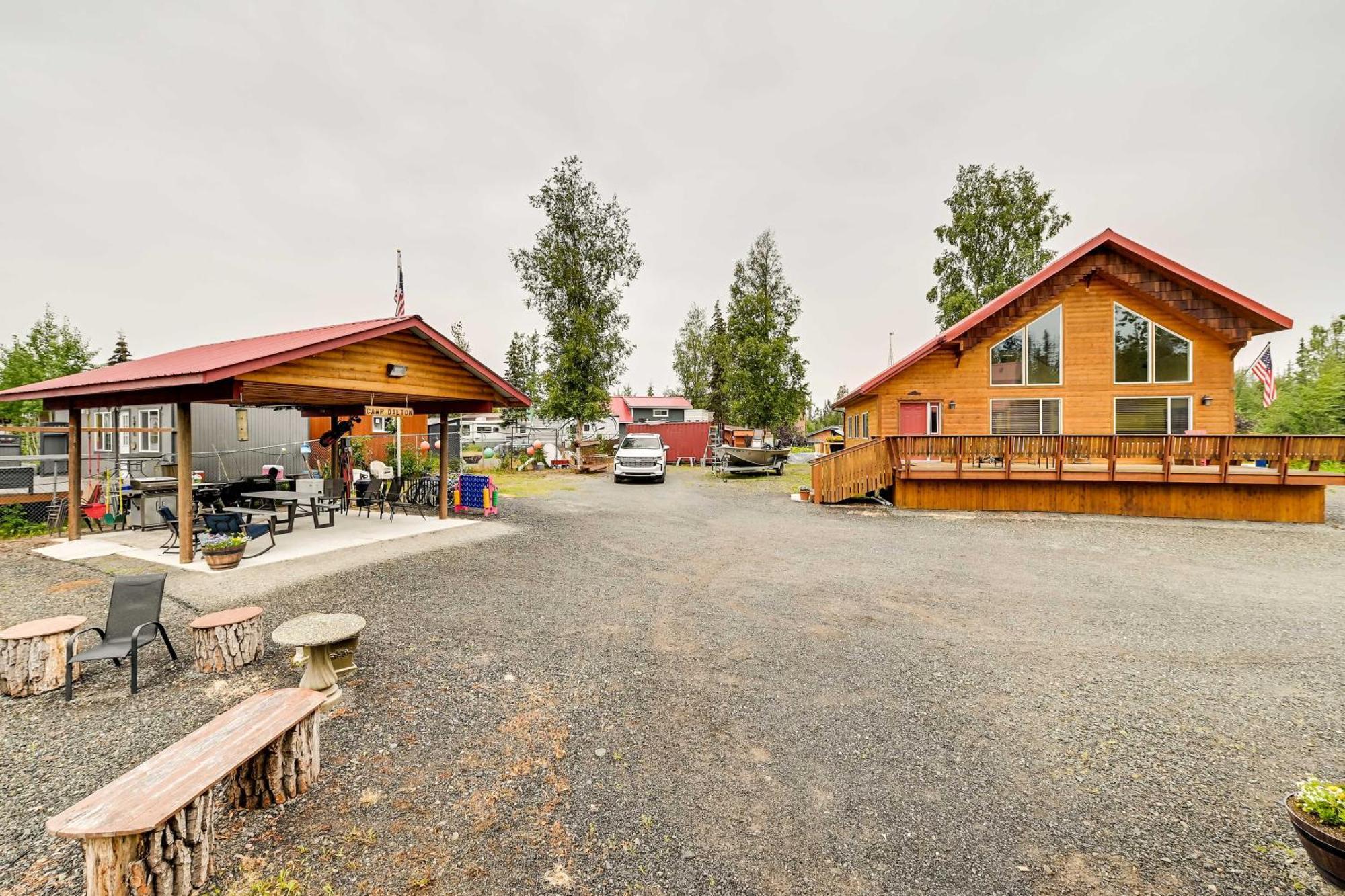 Fishermans Cabin In Soldotna Near Kenai River! Exteriér fotografie