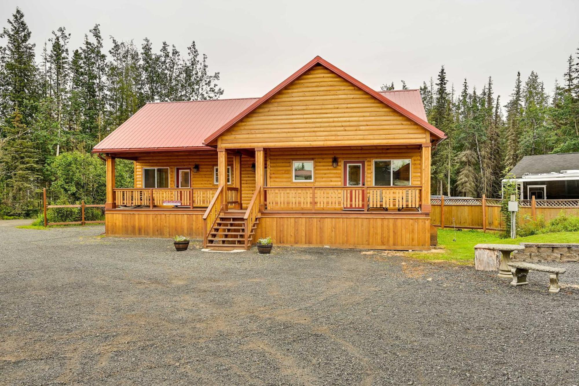 Fishermans Cabin In Soldotna Near Kenai River! Exteriér fotografie